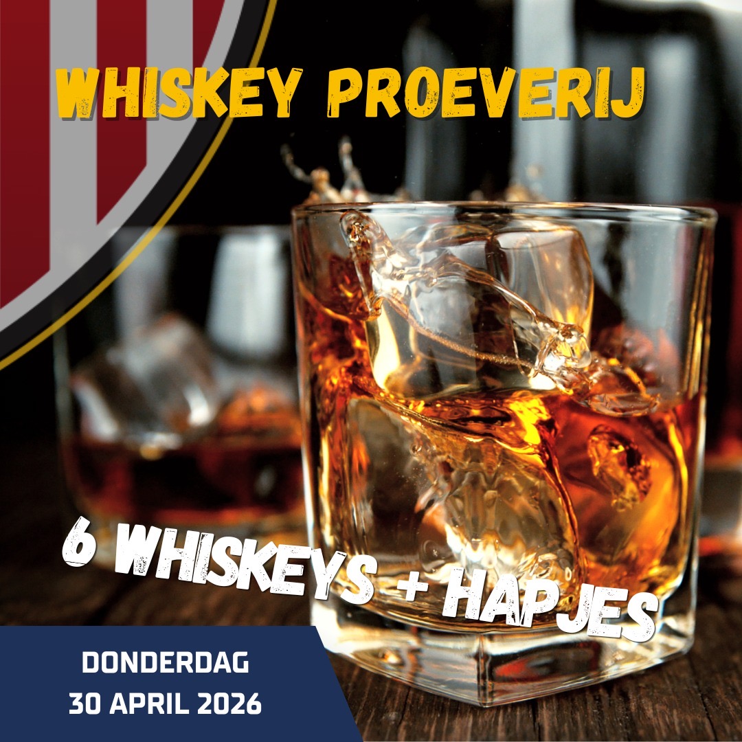 Whiskey proeven bij ALFA SPORT!