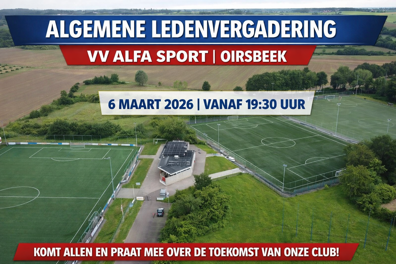 Uitnodiging Algemene ledenvergadering